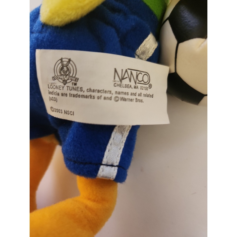 Tweety Bird Soccer Plush Toy Stuffed animal Toy 15" Yellow Bird pre-owned Toys - Picture 6 of 6